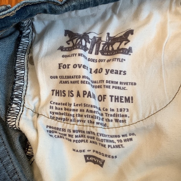 Mens 505 Denim Jeans - Picture 9 of 9